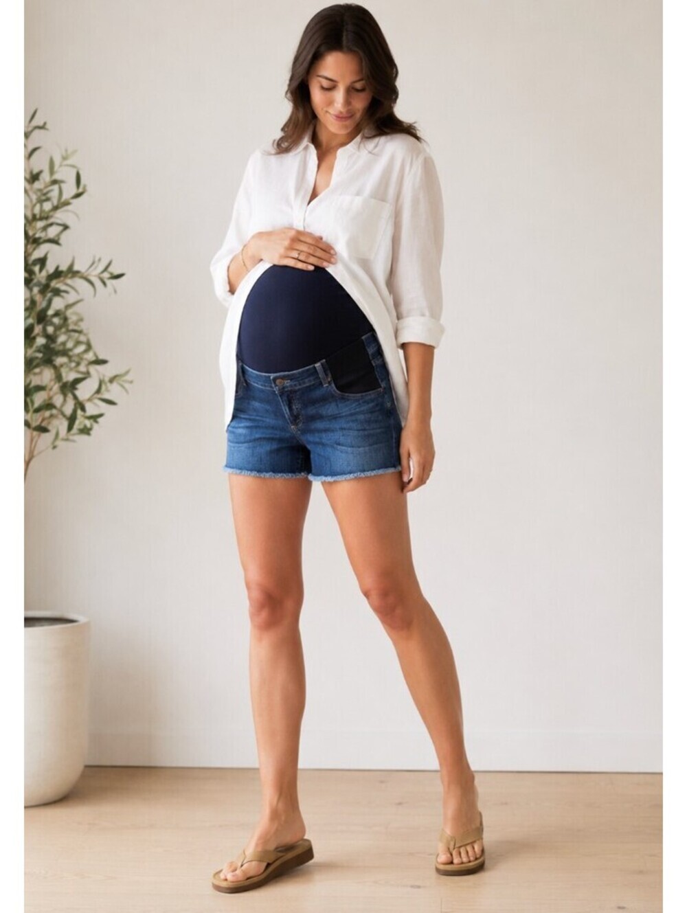 Citizens of Humanity Maternity Denim Shorts Size 32 Premium Jeans
